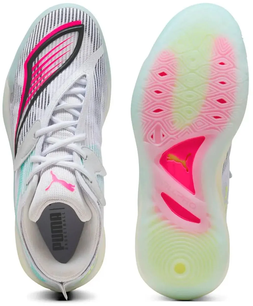 PUMA All-Pro Nitro 2 Basketbalschoenen 41 - Wit
