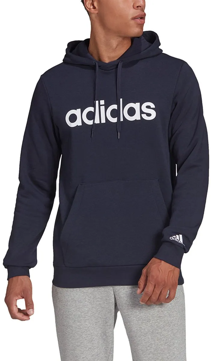 adidas Essentials Linear Sporttrui Heren - Donkerblauw S