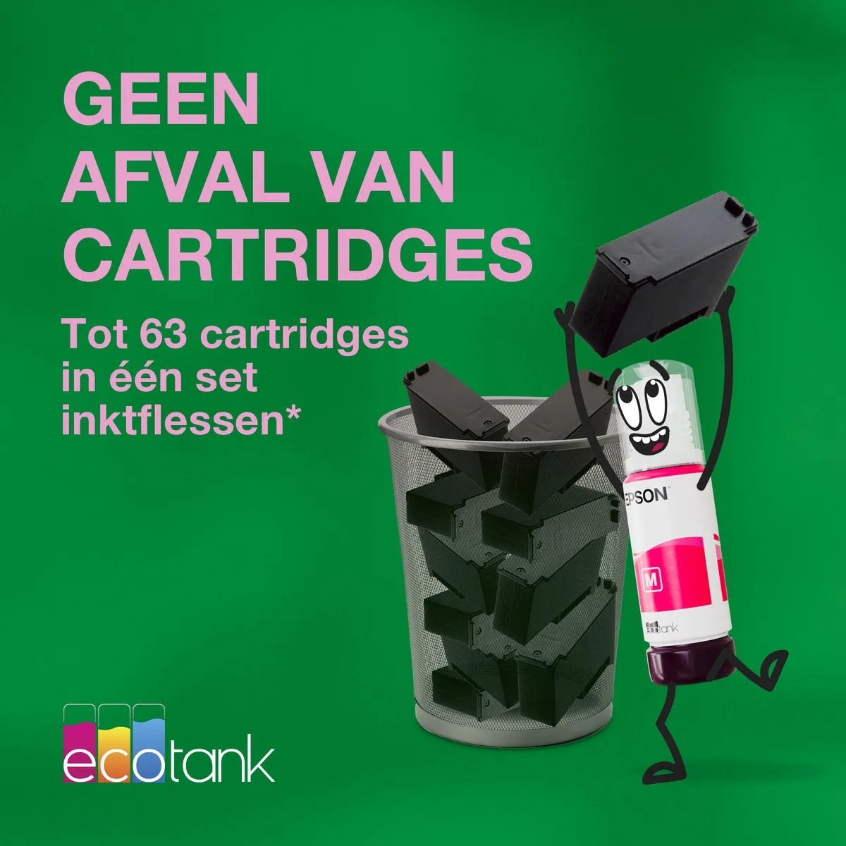 Epson EcoTank ET-4950 All-in-One Printer - Zwart