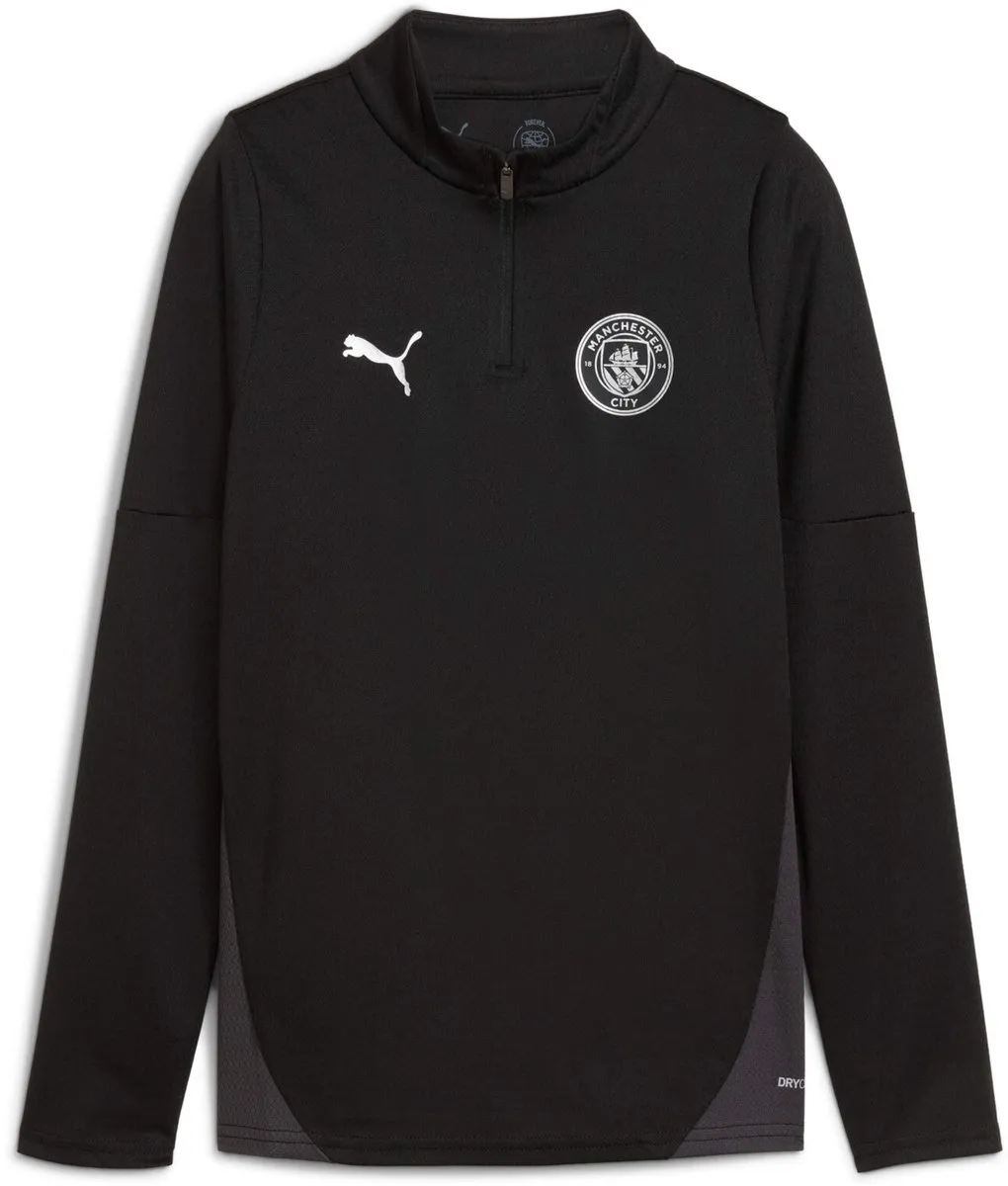 PUMA Manchester City 1/4 Zip Trainingshirt 128