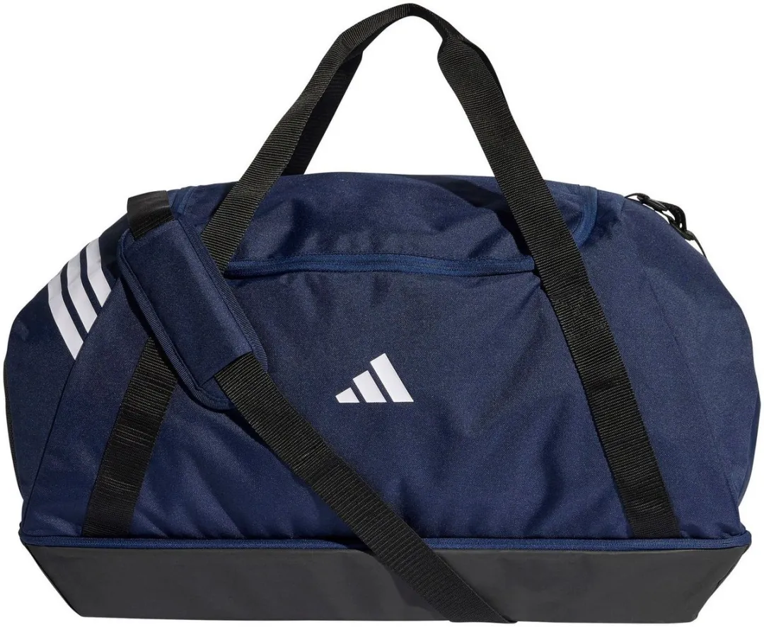 Adidas Tiro Dufflebag - L - Donkerblauw/Zwart/Wit