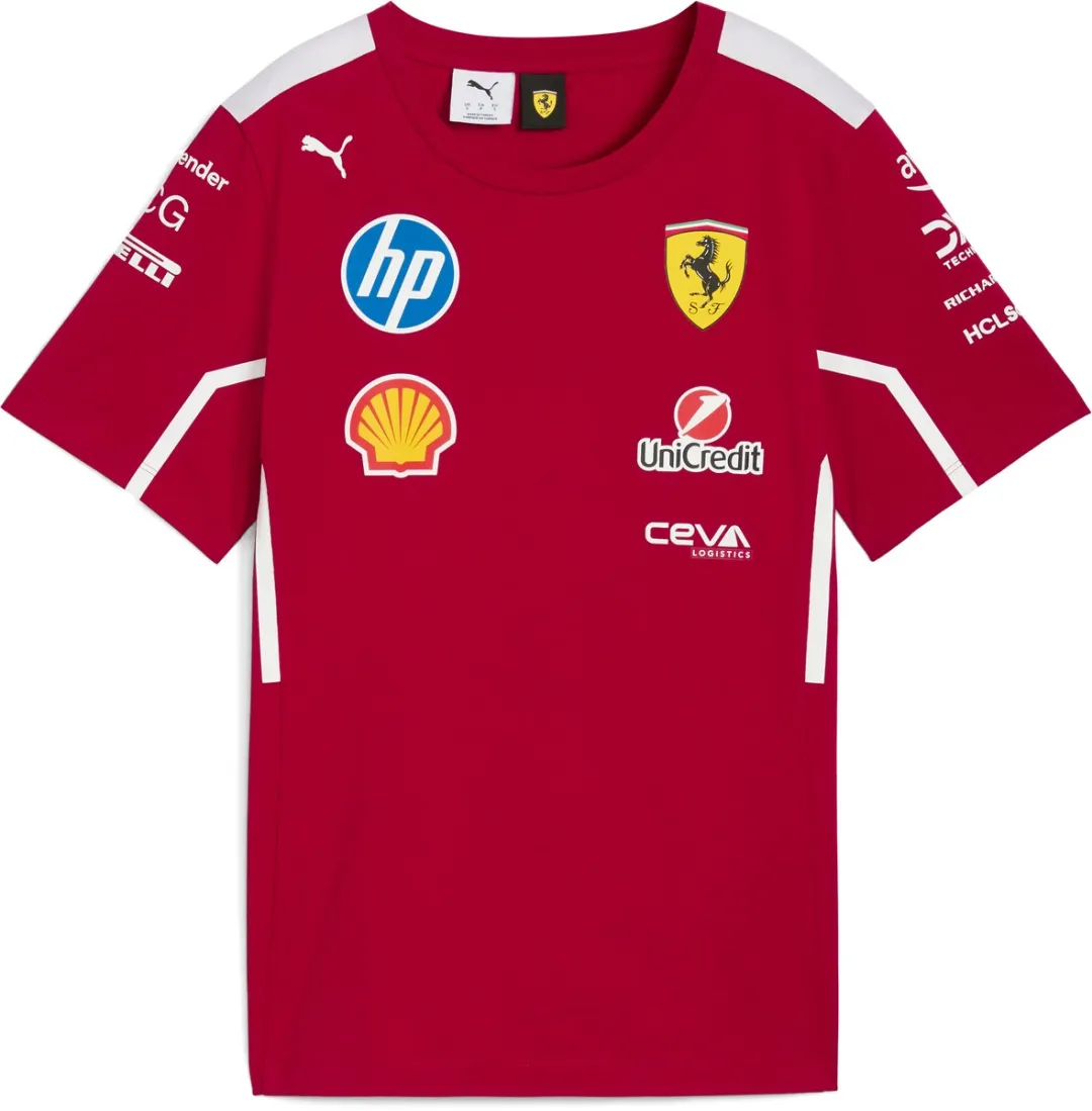 PUMA Ferrari Teamline T-shirt 2025