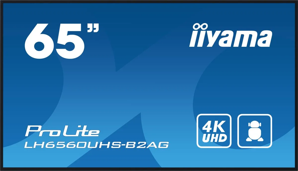 iiyama LH6560UHS-B2AG Monitor 65" 4K Ultra HD - Zwart - afbeelding 6 van 6