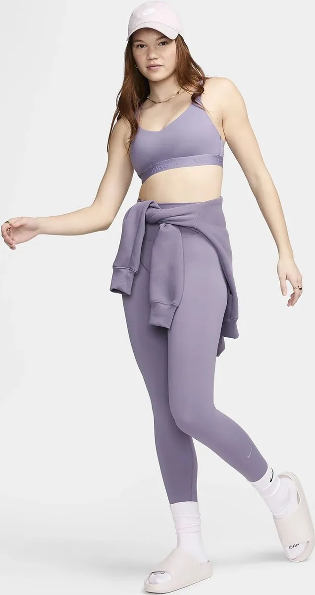 Nike One Dames High Waist Legging S - Paars