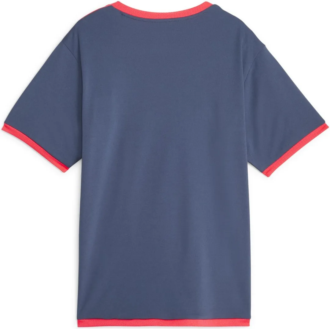 PUMA teamLIGA Jersey Jr Kinder Sportshirt 704925-55 - Maat 152 - Blauw