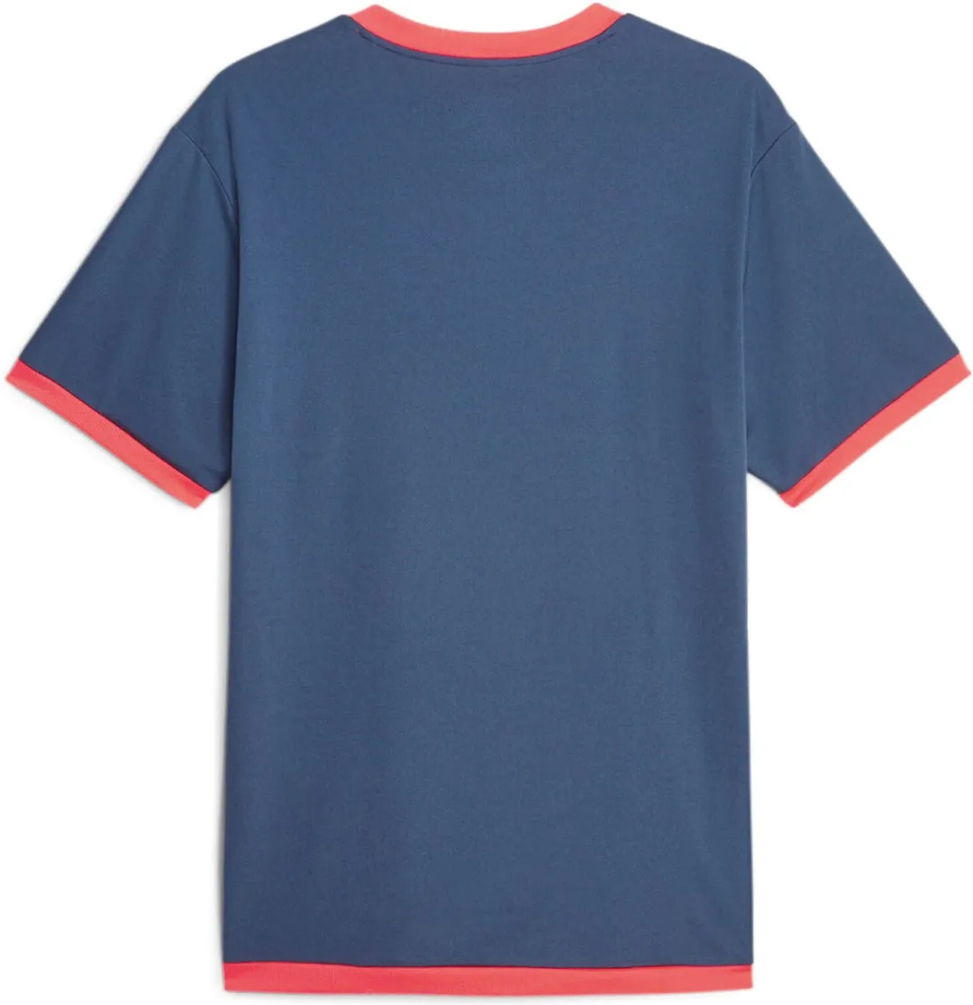 PUMA teamLIGA Jersey Jr Kinder Sportshirt 704925-55 - Maat 152 - Blauw