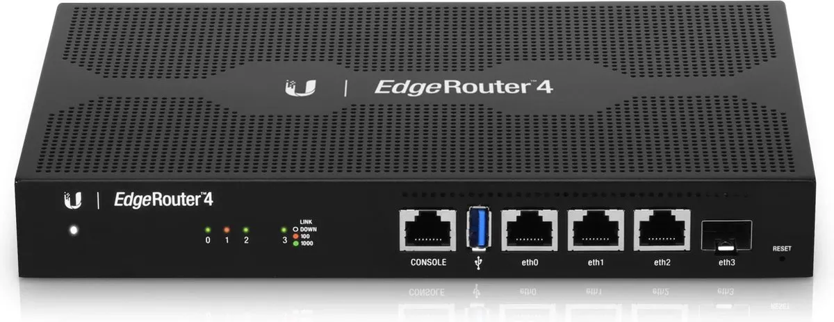 Ubiquiti EdgeRouter ER-4 Router - 4x Gigabit - Grijs