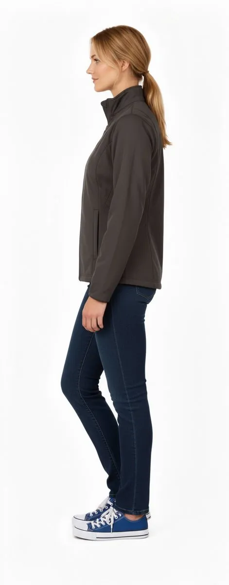 RedParrot Dames Windbreaker Regenjas - Grijs - S