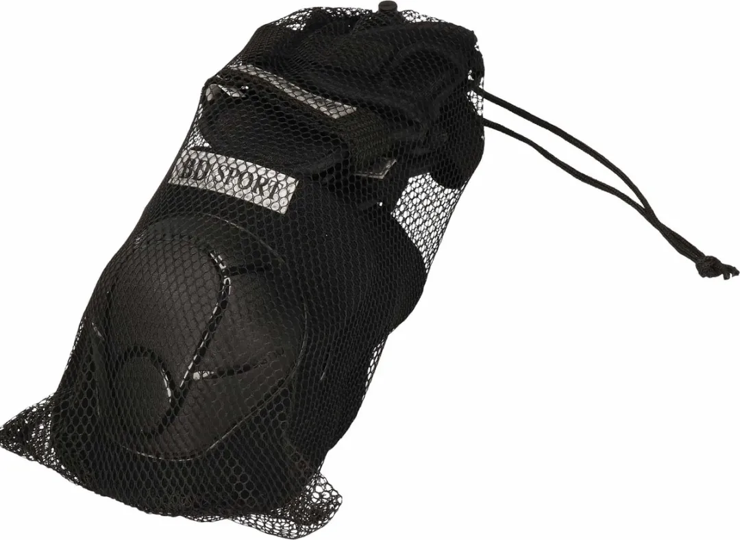 Bellatio Design Skate Beschermset S - 4-5 jaar - Zwart