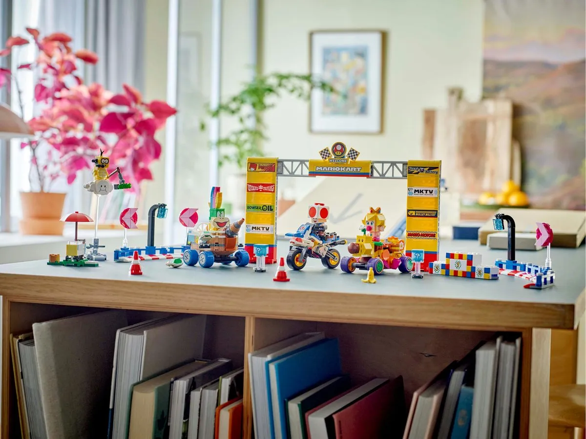 LEGO Mario Kart Baby Peach Grand Prix 72036 - 823 Stukken