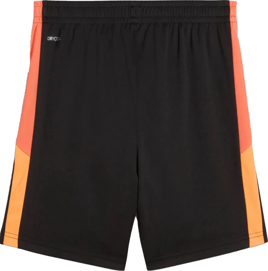 PUMA IndividualLIGA Training Shorts Jr - 128 - PUMA Black-Heat Fire