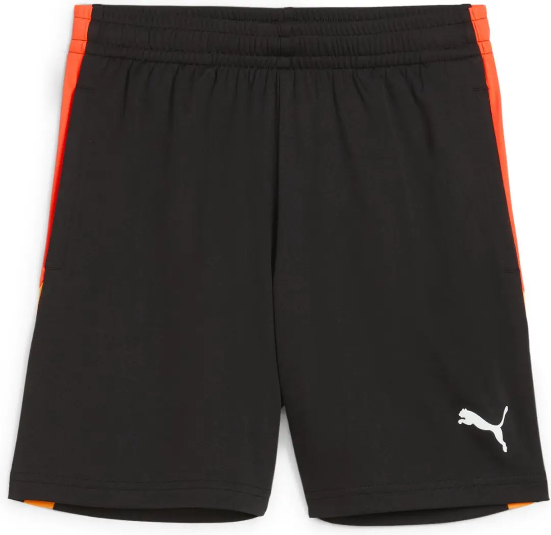 PUMA IndividualLIGA Training Shorts Jr - 128 - PUMA Black-Heat Fire