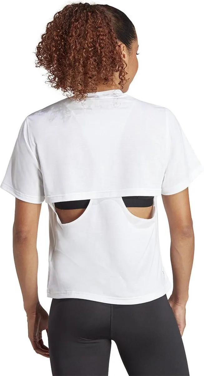 Adidas Power Bl T-shirt Wit S