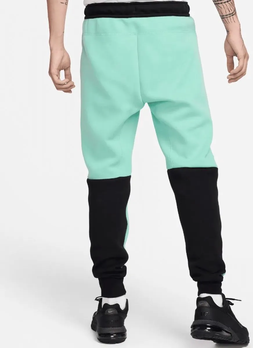 Nike Tech Fleece Joggingbroek L - Zwart/Groen