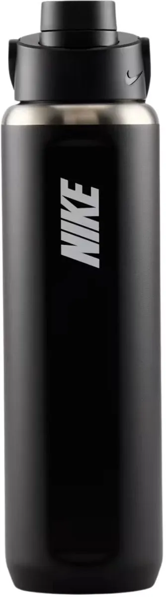Nike Recharge Chug Bidon 1L - Zwart