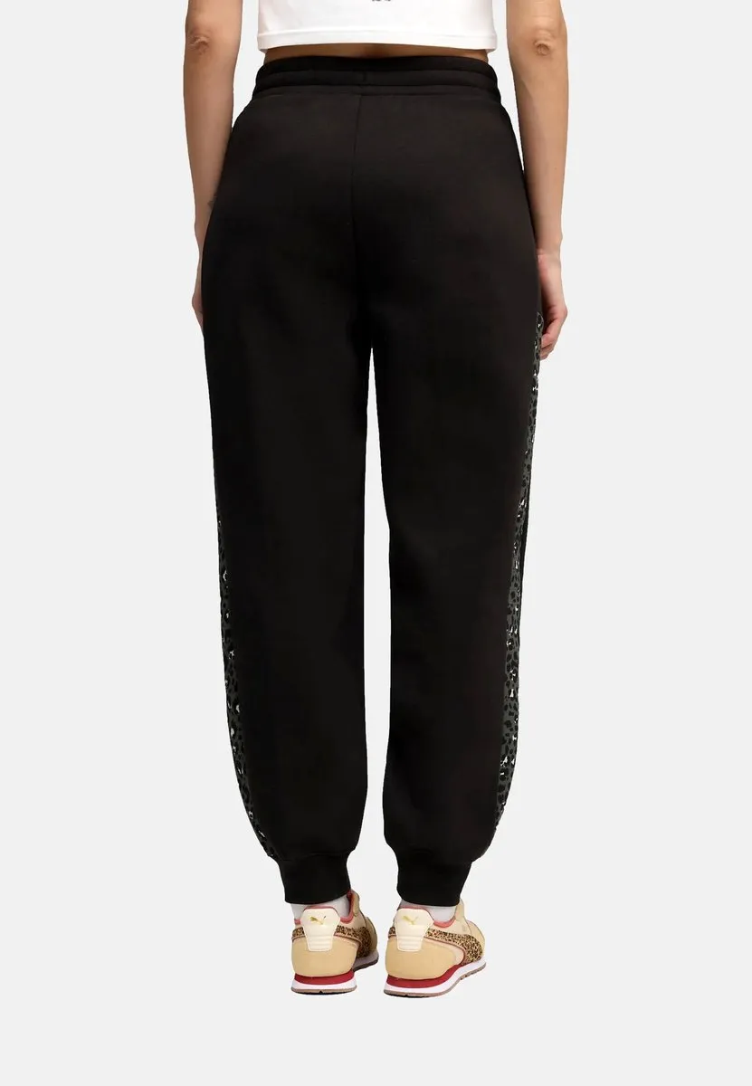 PUMA Ess Graphic Animal Comfort Trainingsbroek XS - Zwart