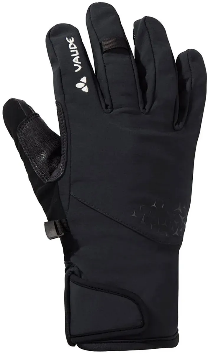 Vaude Lagalp Softshell II Handschoenen - Maat 6 - Zwart