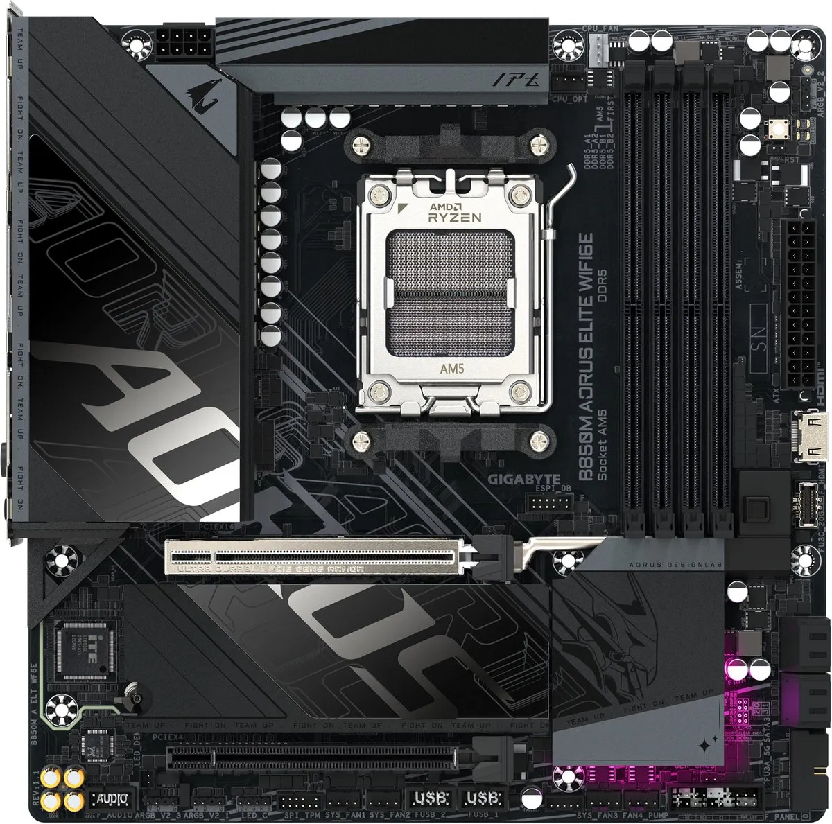 Gigabyte B850M Aorus Elite Wifi6E AM5 - microATX