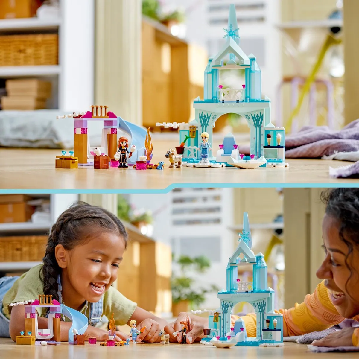 LEGO Disney Elsa's Frozen Kasteel 43238 - 163 Stenen - 2 Minifiguren