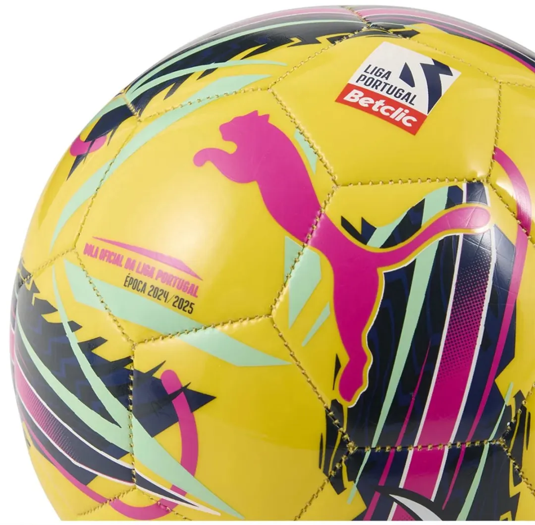 PUMA Orbita Liga Portugal Voetbal 1 - Fluo Geel