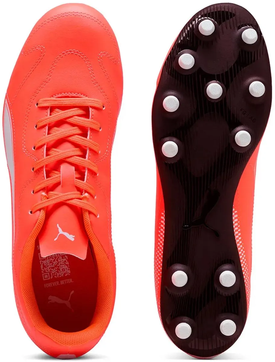PUMA Vitoria II FG/AG Voetbalschoenen - Glowing Red - EU 41