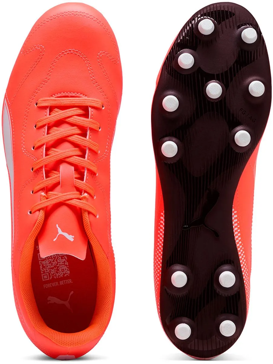 PUMA Vitoria II FG/AG Voetbalschoenen - Glowing Red - EU 41
