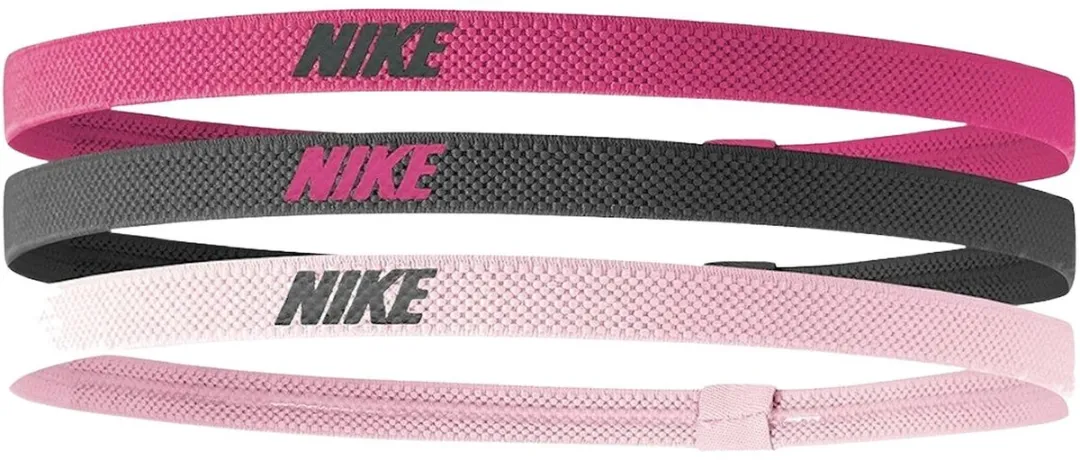 Nike Elastic Headband 2.0 Rose-Grijs