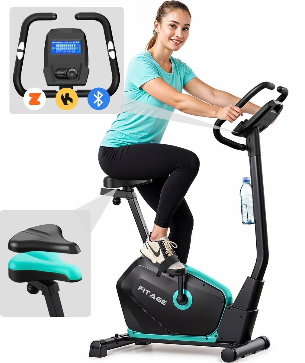 FITAGE Hometrainer 32 Weerstandsniveaus