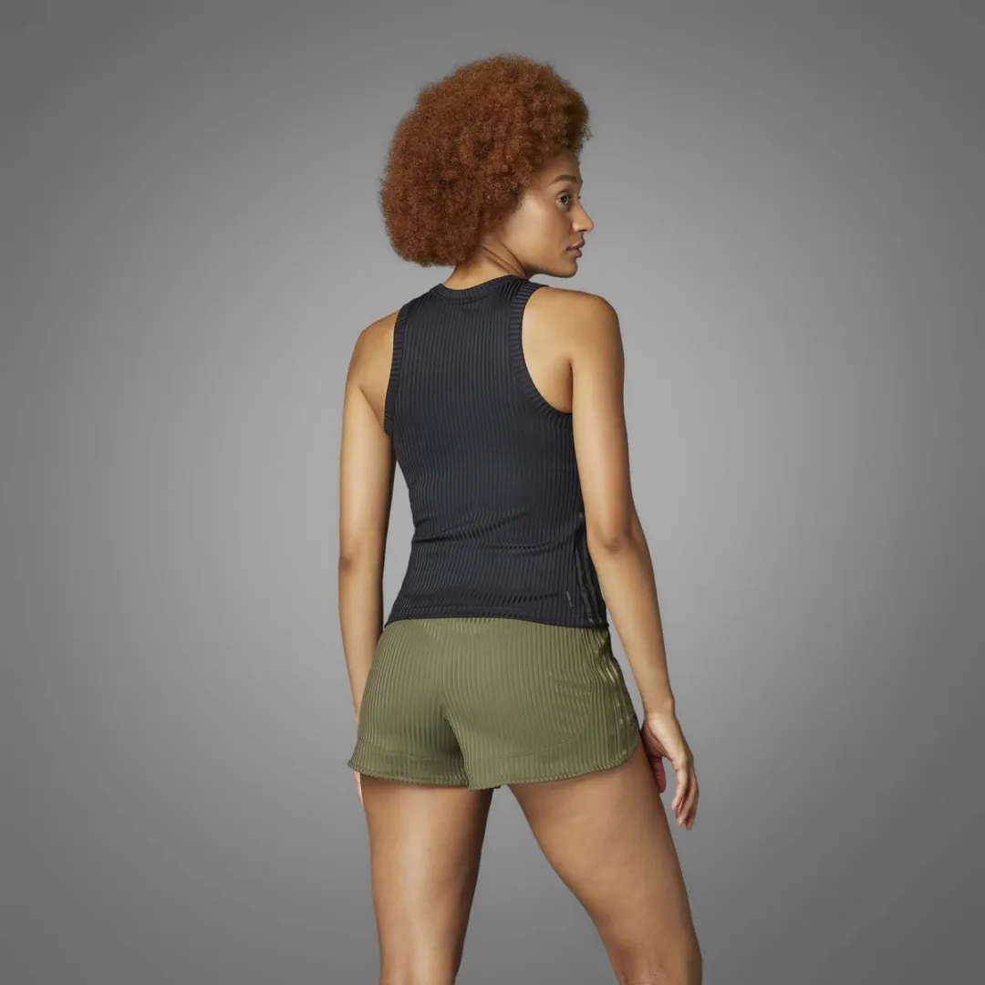 Adidas Performance Tonal 3-Stripes Tanktop - Dames - Zwart - XS