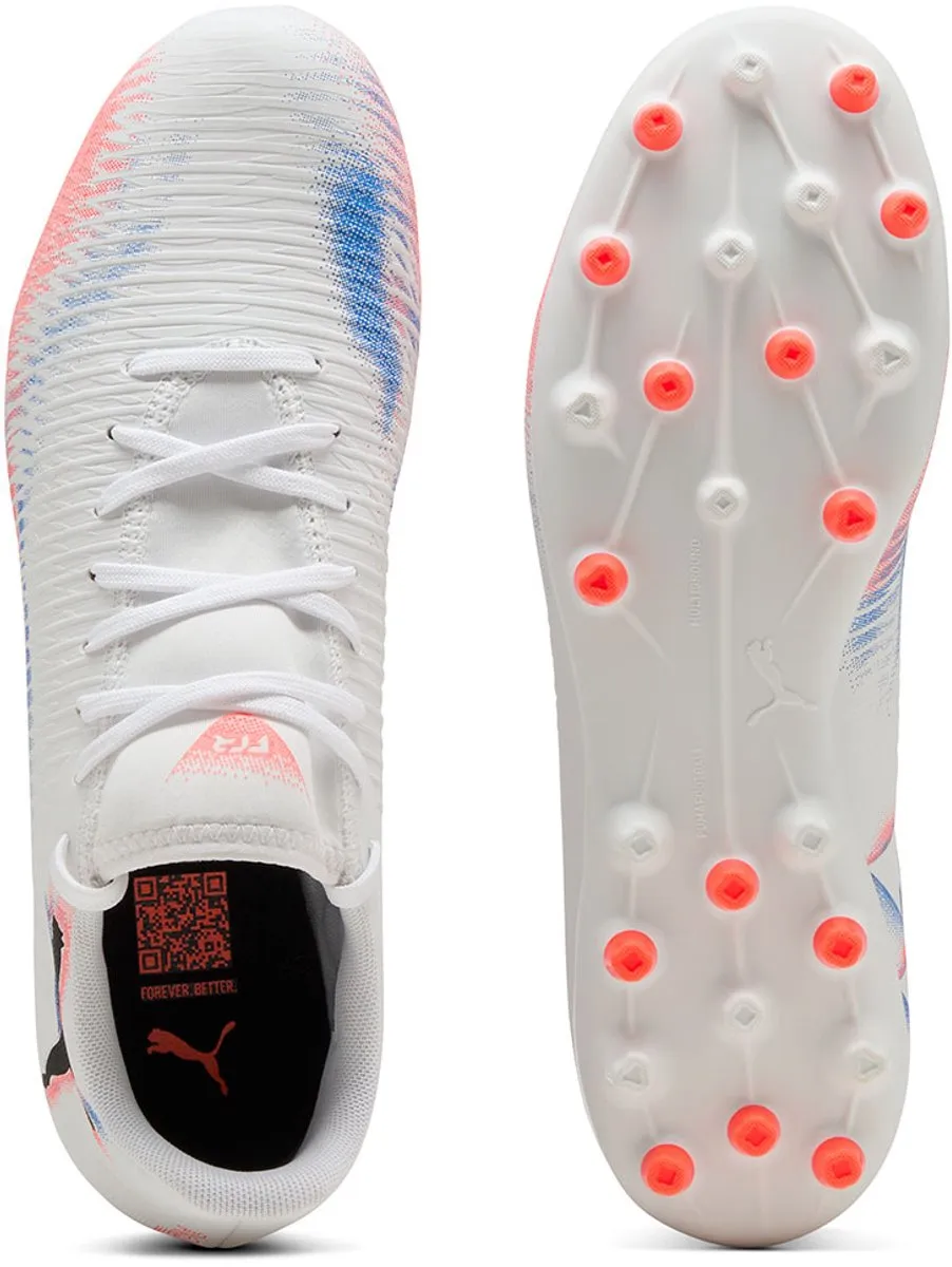 PUMA Future 8 Play Mg Voetbalschoenen 46.5 - Wit