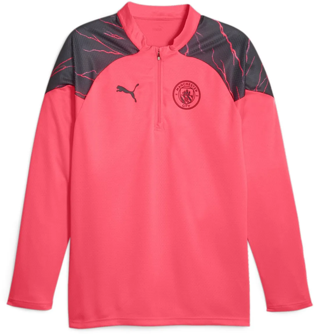 PUMA Top Training Manchester City 2023/24 - XXL - Grijs/Donker Marineblauw