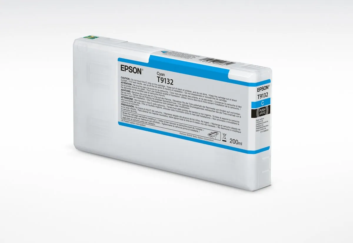 Epson C13T913200 Cyan Inktcartridge - 200ml