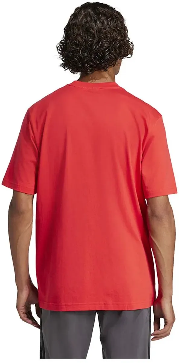 adidas M LIN SJ Heren T-shirt - Rood