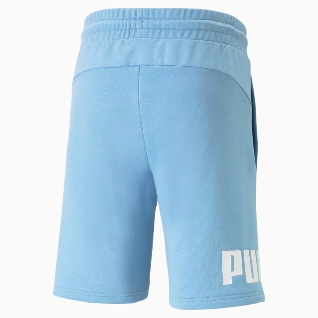 PUMA Power Shorts Korte Broek - M - Blauw/Wit