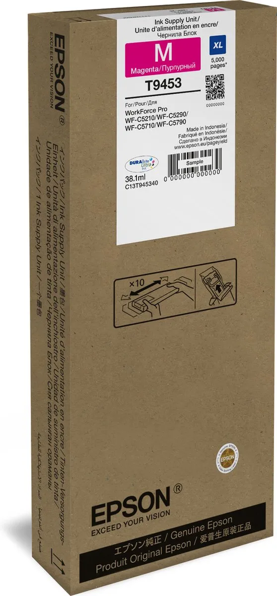Epson C13T945340 Magenta Inktcartridge - 5000ml