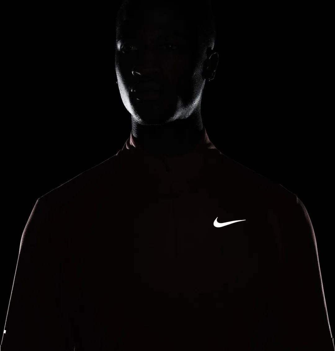 Nike Dri-FIT Element Half-Zip LS Sportshirt DD4756-655 - XL - Roodroze