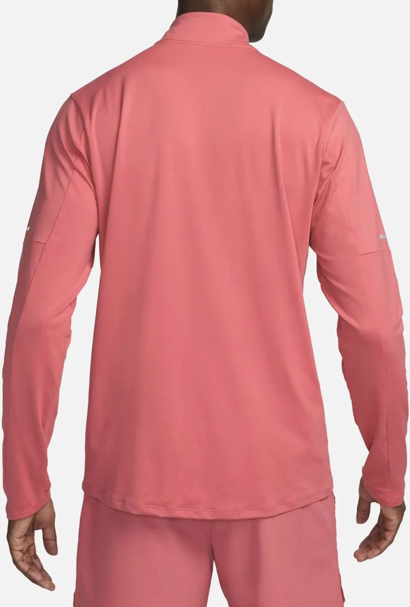 Nike Dri-FIT Element Half-Zip LS Sportshirt DD4756-655 - XL - Roodroze