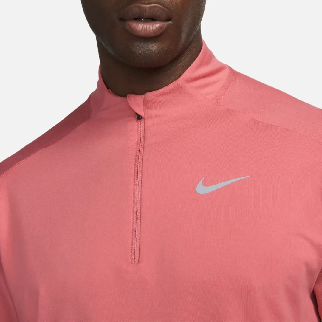 Nike Dri-FIT Element Half-Zip LS Sportshirt DD4756-655 - XL - Roodroze