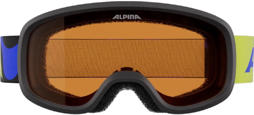 Alpina Carvy 3.0 Junior Skibril - Oranje Lens - Zwart