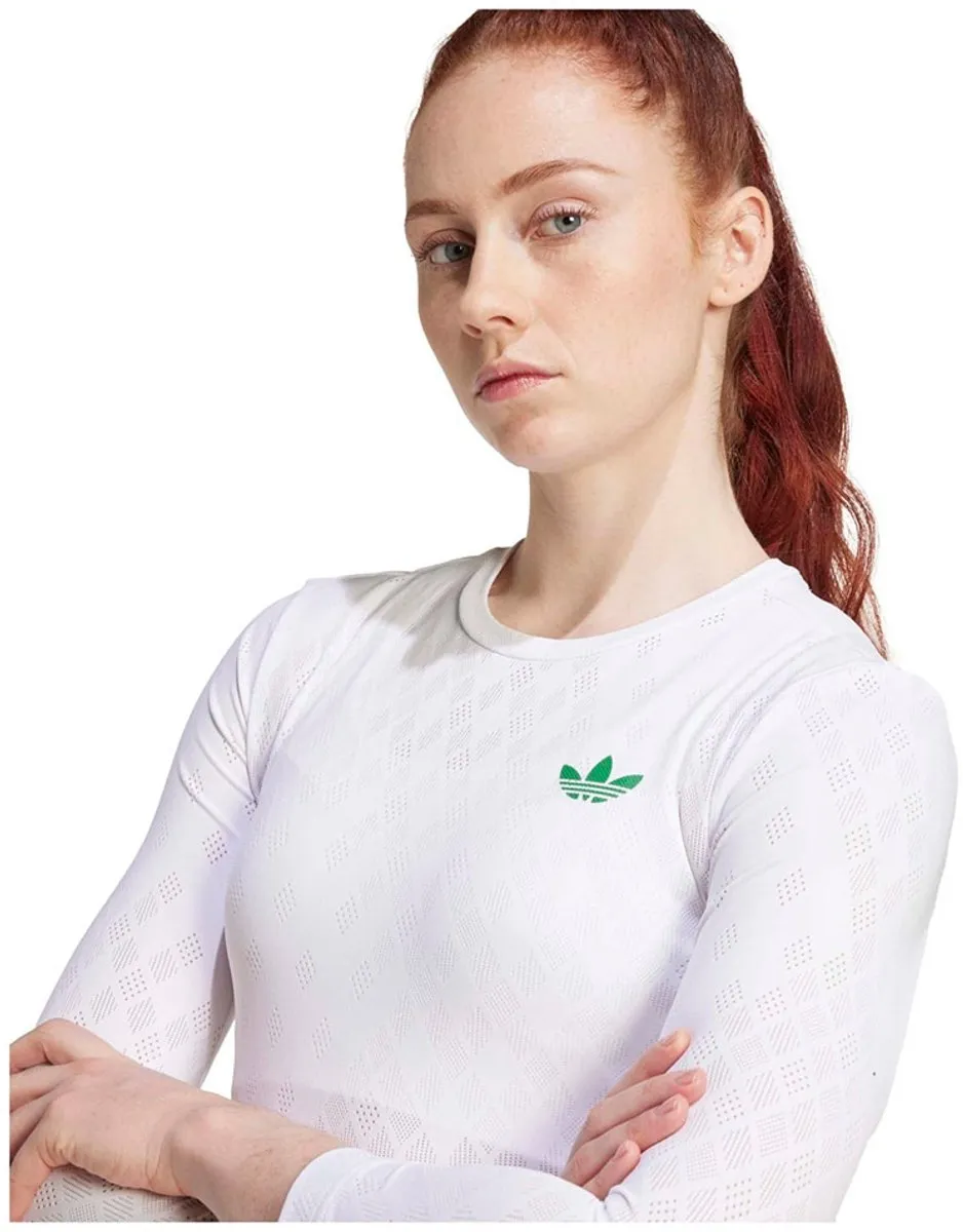 Adidas Pro Climacool T-shirt 3/4 mouw - L - Wit
