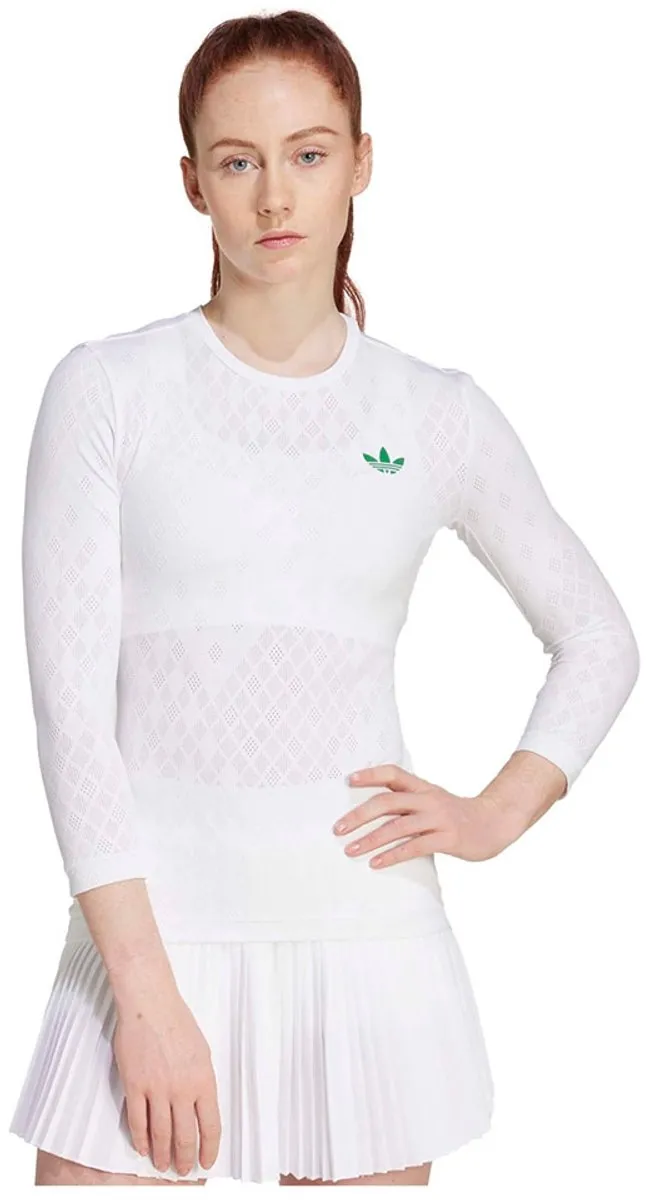 Adidas Pro Climacool T-shirt 3/4 mouw - L - Wit
