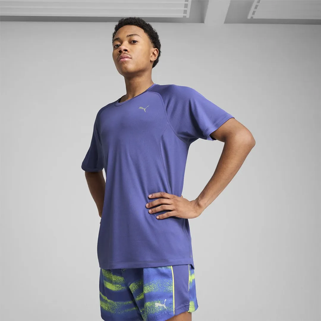 PUMA Velocity T-shirt - Blauw XS