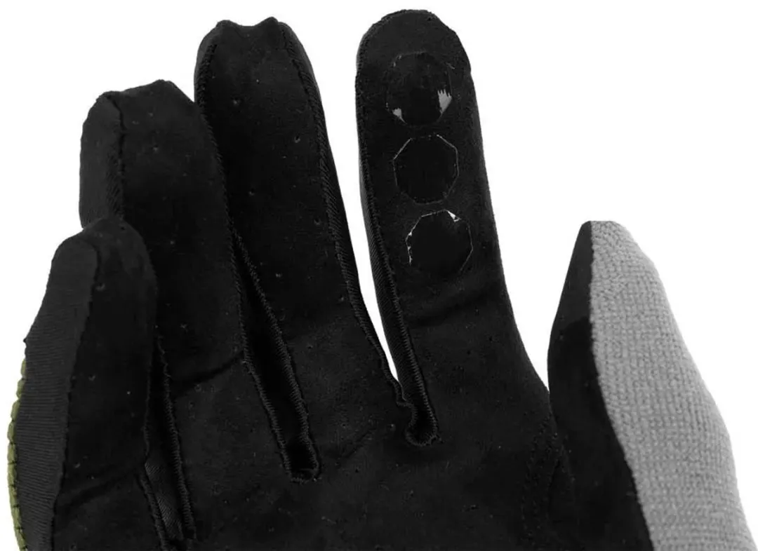Cube Gravity Long Finger Handschoenen - XXL - Olive/Grey
