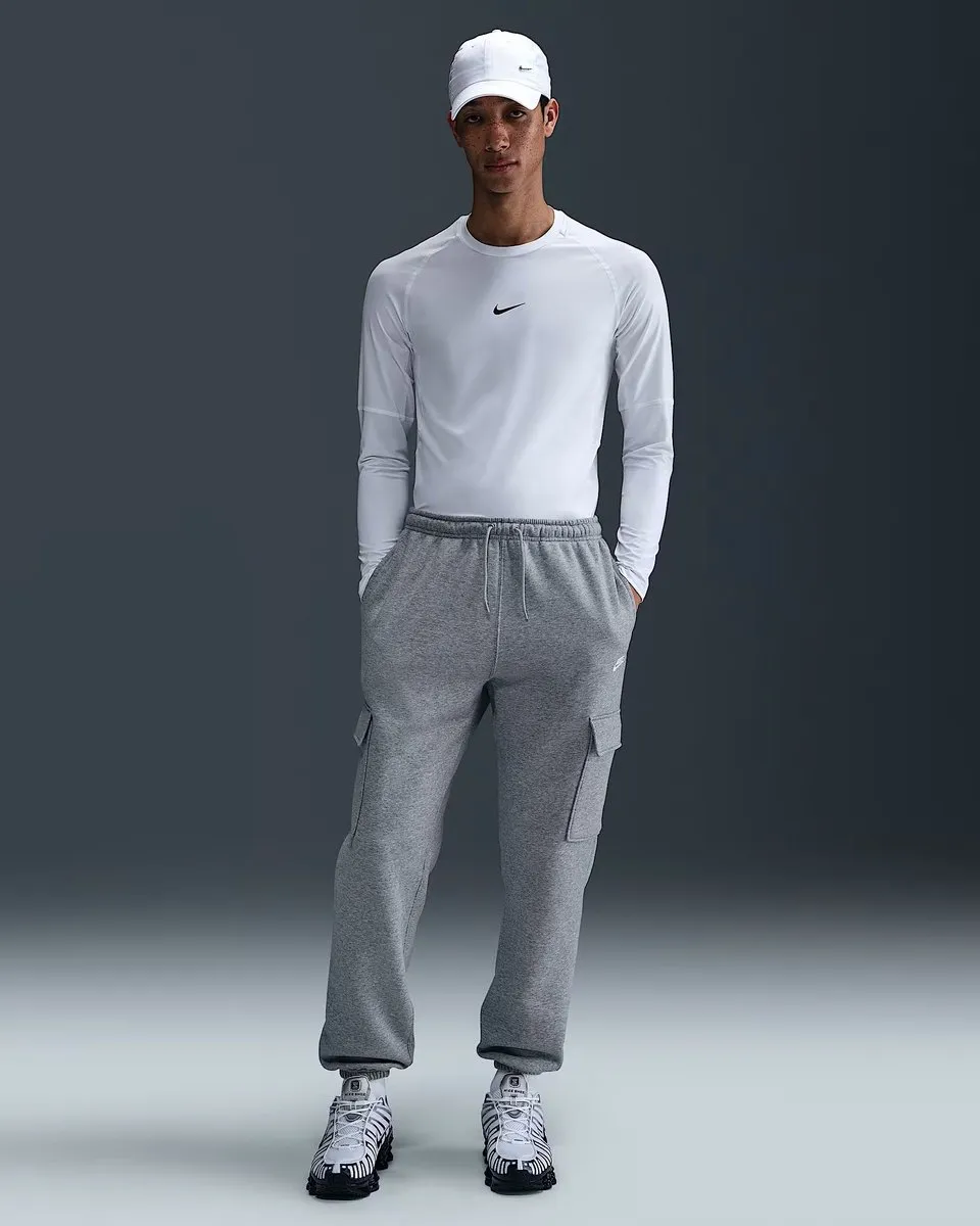 Nike Club BB Cargo Pant FN3805-063 - Heren Sportpantalon Grijs XL