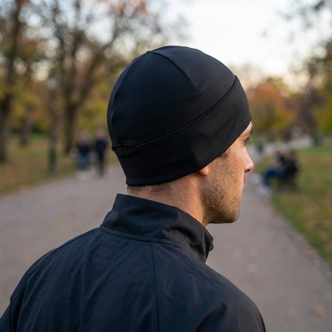 NuveX Hardloop Muts - Zwart - Maat 56