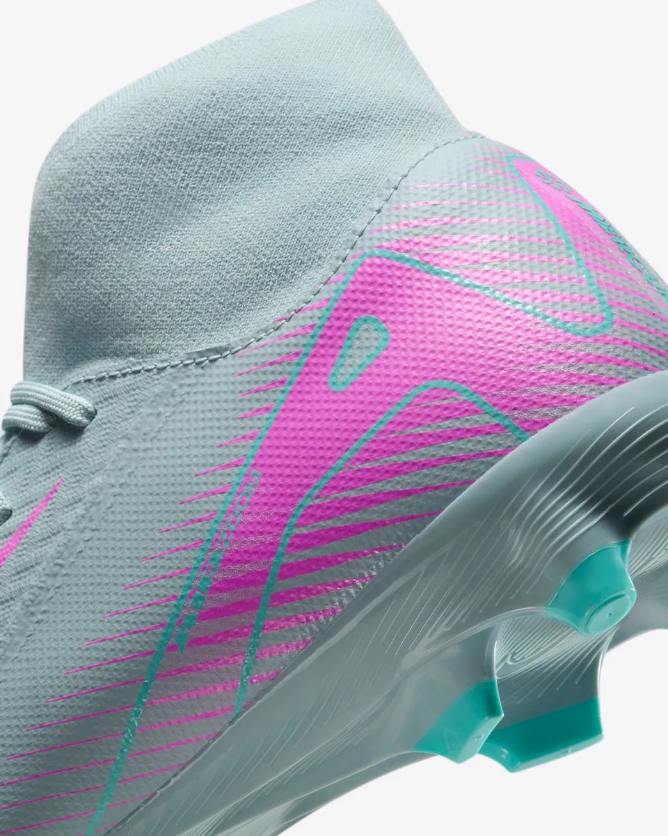 Nike Superfly 10 FQ1456-800 Voetbalschoenen - 47 - Rood/Roze/Lichtblauw - afbeelding 6 van 6