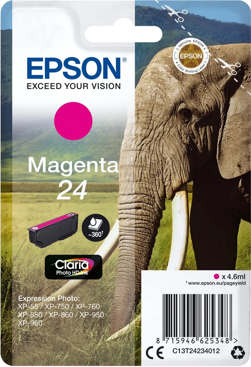 Epson 24 C13T24234010 Inktcartridge