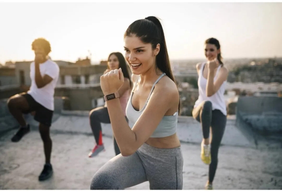 Hama Polsband Fitbit Charge 3/4 - Rosé - 00086221
