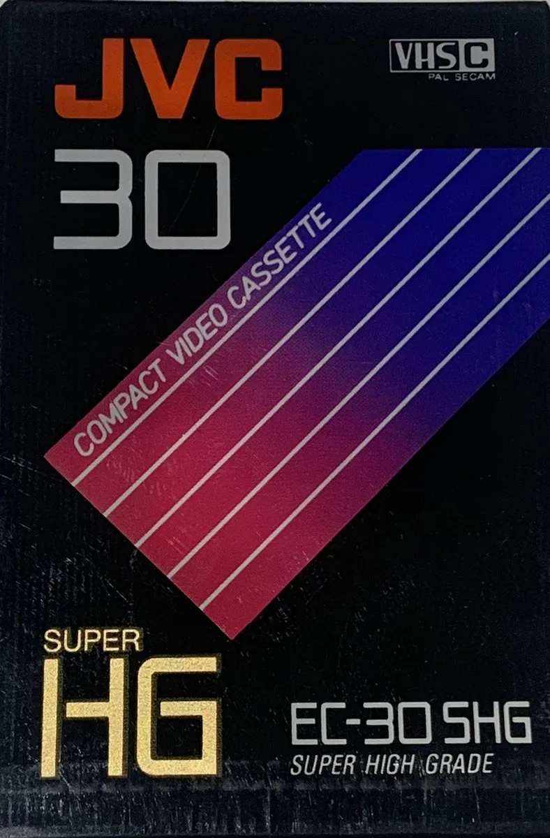 JVC EC-30 SHG VHS-C Camcordercassette