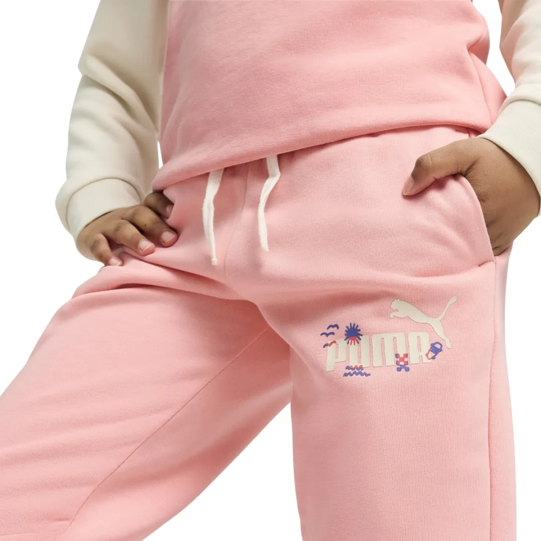 PUMA Sandy Adventures Joggingpak - Roze 3 jaar